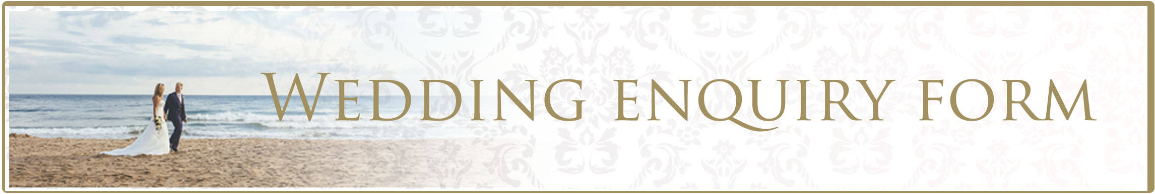 Wedding Enquiry button